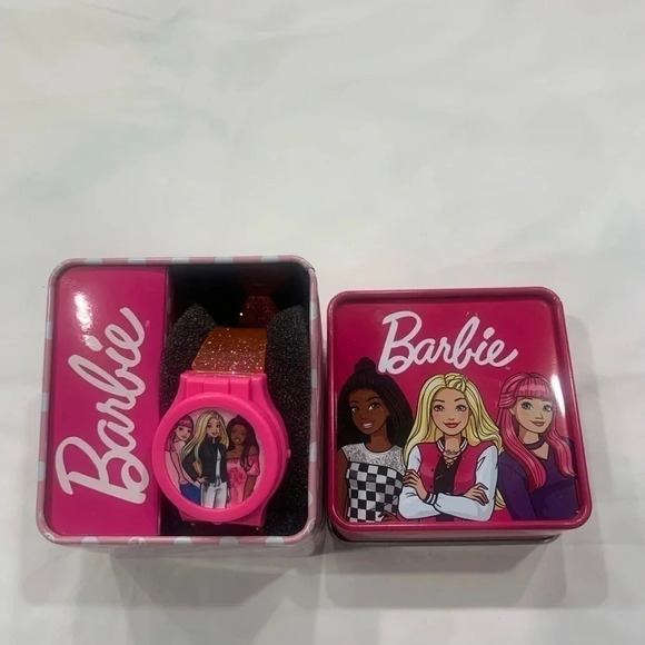 Barbie Watch With open cover with mirror - Picture 1 of 5